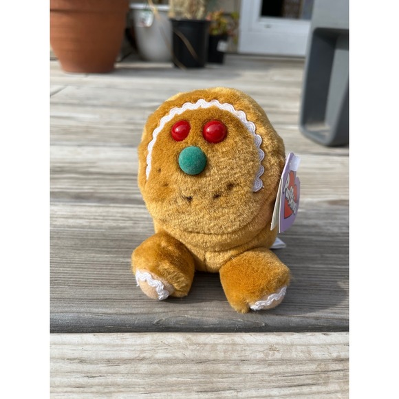 Puffkins Other - Puffkins Collection Spice Gingerbread Man Plush Toy Limited Edition 1994